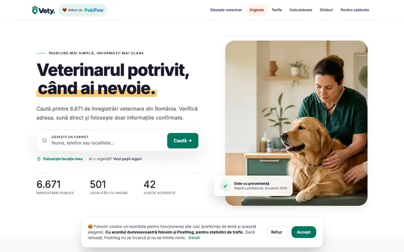 Vety · Tierivo · Dierivo
